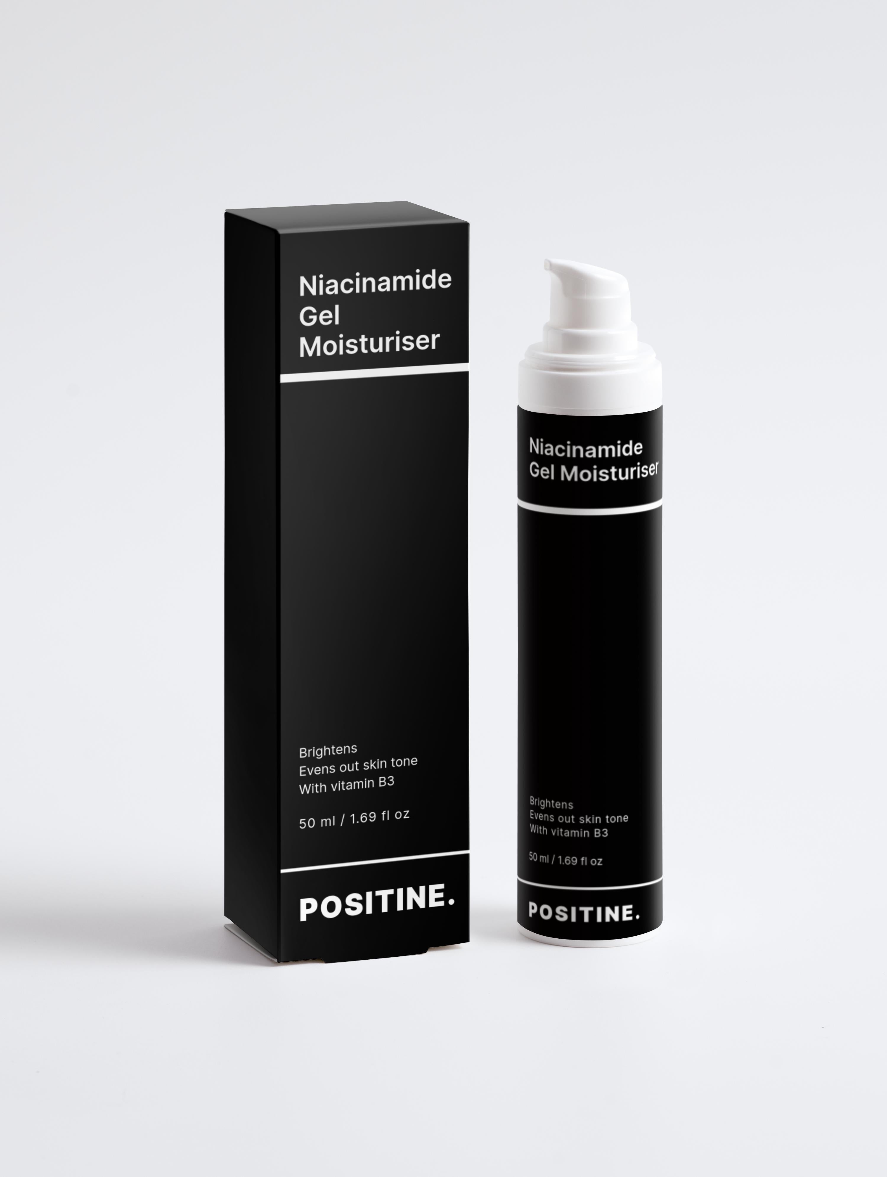 Positine Niacinamide Gel Moisturiser — 5% vitamin B3 gel moisturizer for oily and combination skin