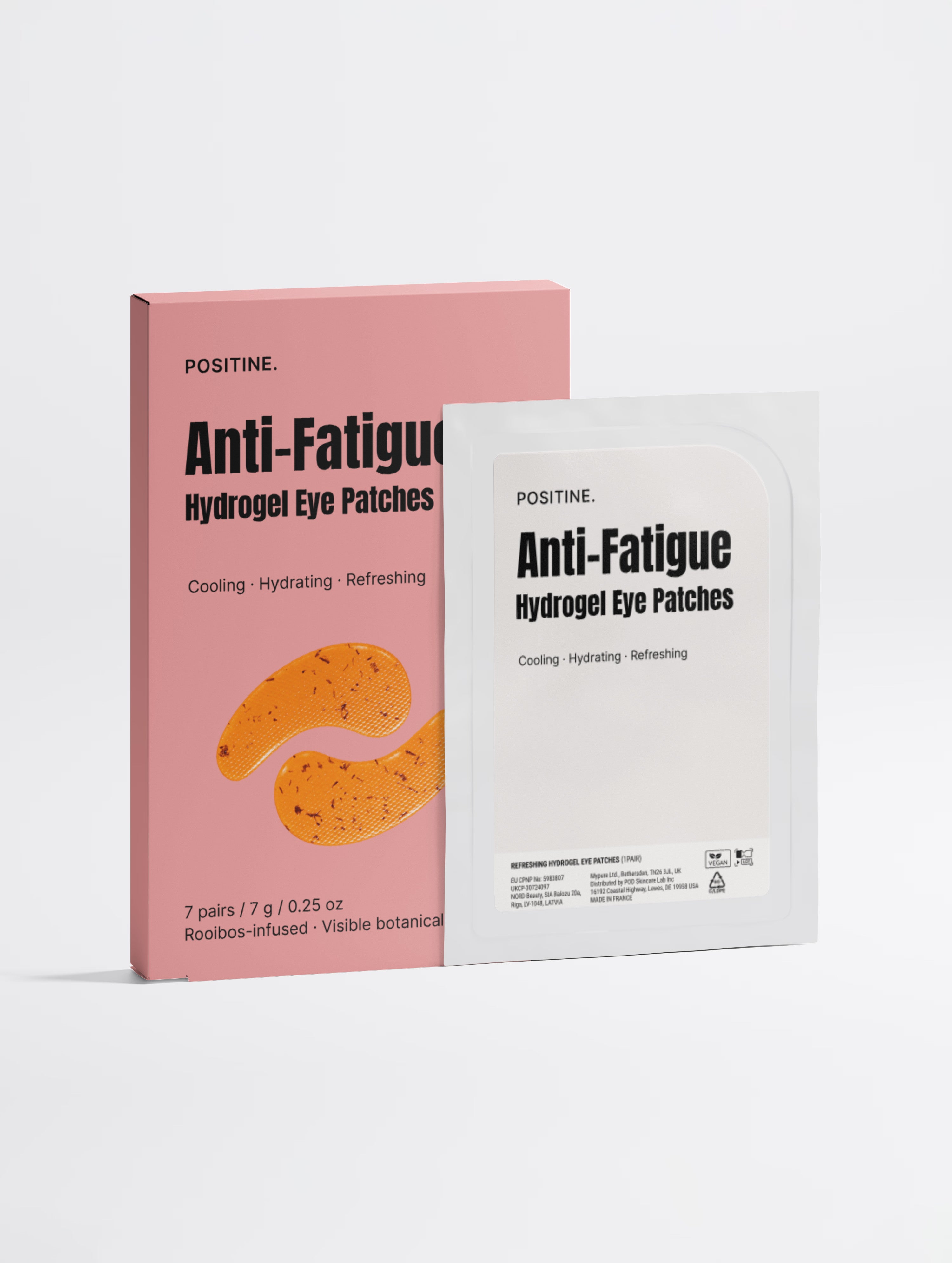 Anti-Fatigue Hydrogel Eye Patches