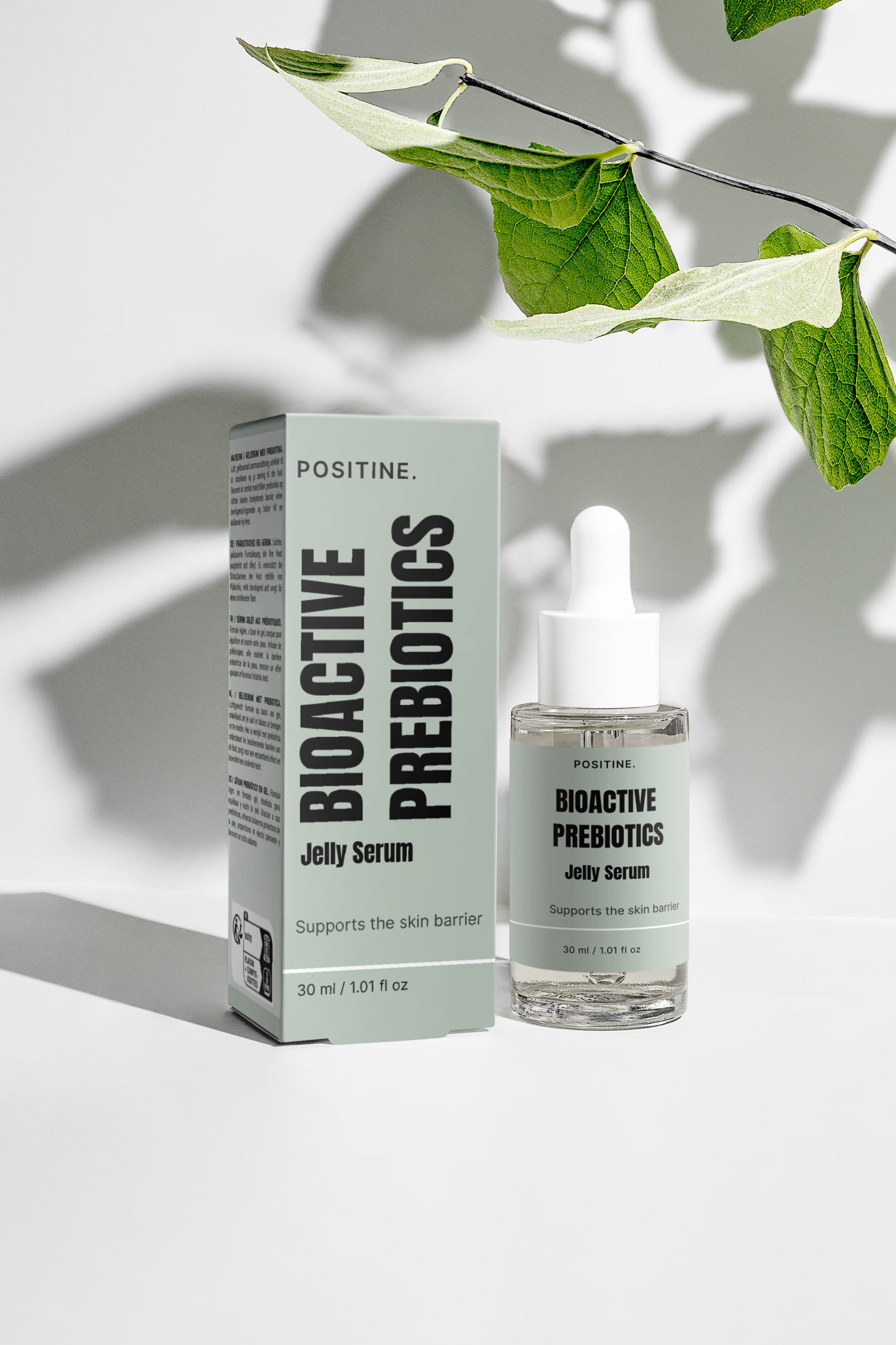 Bioactive Prebiotics Jelly Serum, lightweight jelly texture