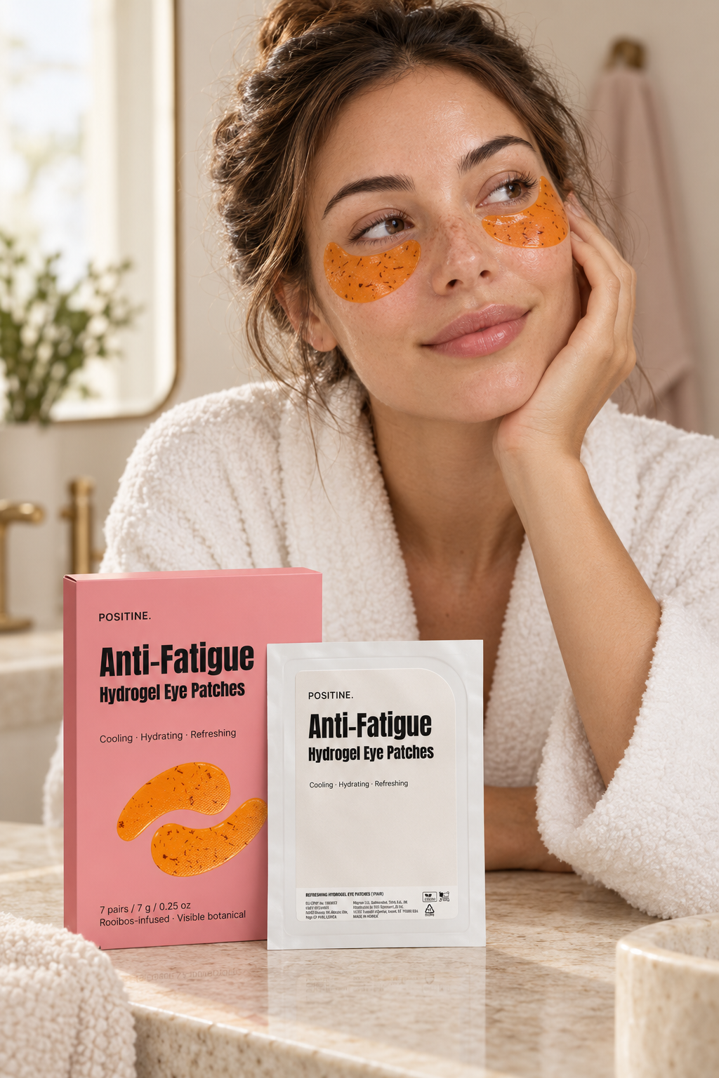 Anti-Fatigue Hydrogel Eye Patches