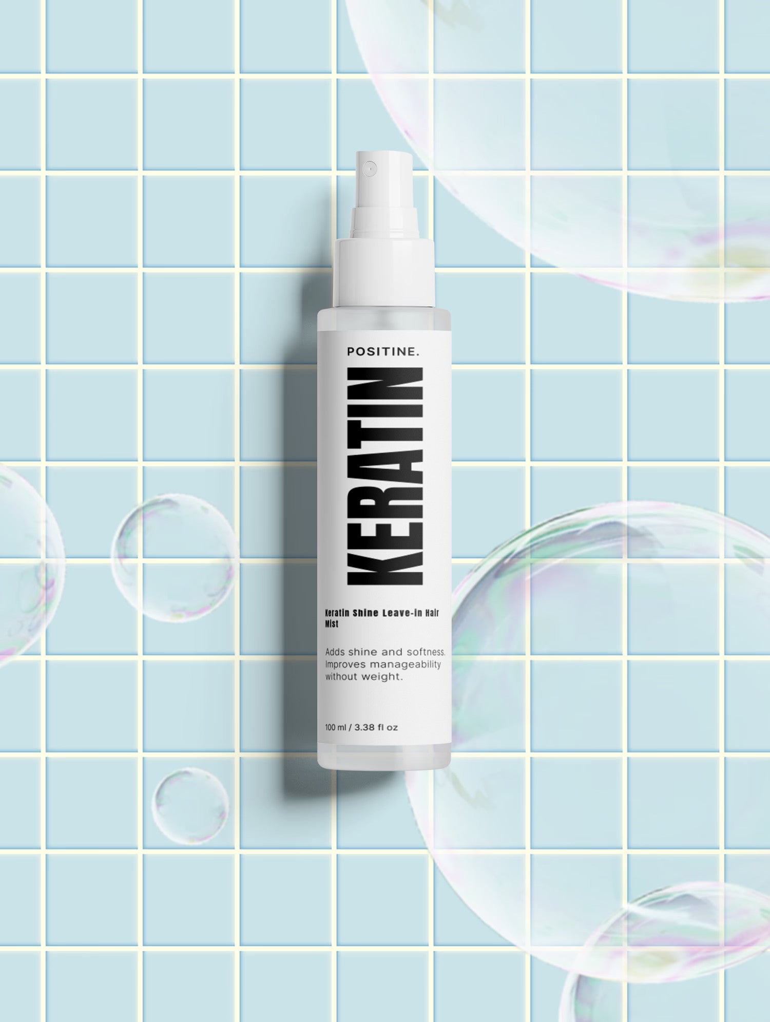 Keratin Shine juustesse jäetav juuksesprei